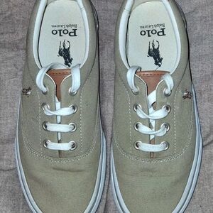 Polo Ralph Lauren Women's Tan Sneakers